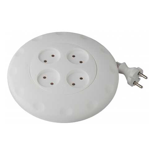 Удлинитель ERA UR-4-7M-W, 4 розетки, 7 м, White