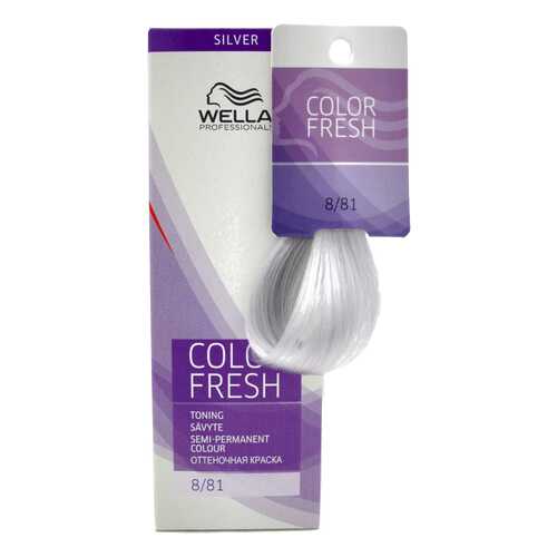 Оттеночная краска Wella Color Fresh 8/81 Светлый блонд жемчужно-пепельный 75мл