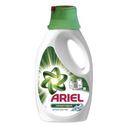 Гель для стирки Ariel горный родник 1.3 л