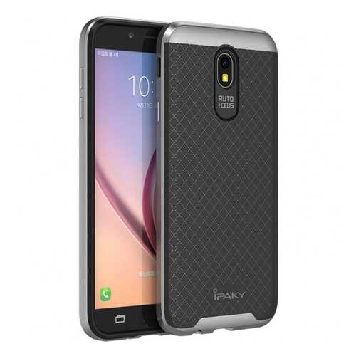 Чехол iPaky +PC для Samsung J530 Galaxy J5 (2017) Black/Silver
