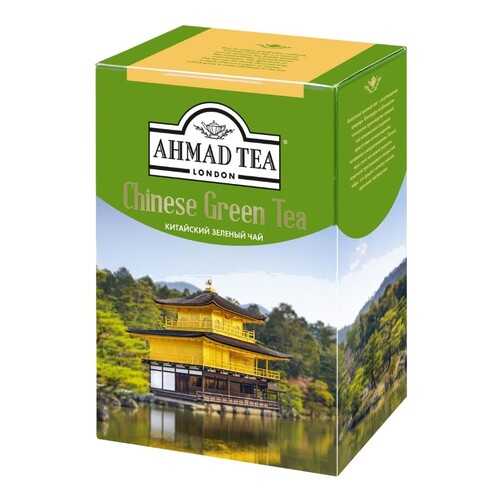 Чай Ahmad Tea китайский листовой зеленый 100 г