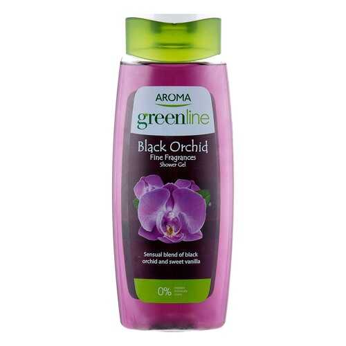 Гель для душа Aroma Greenline Черная орхидея 400 мл