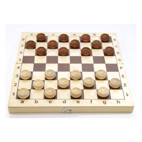 Настольная игра Десятое Королевство Шашки деревянные 2841