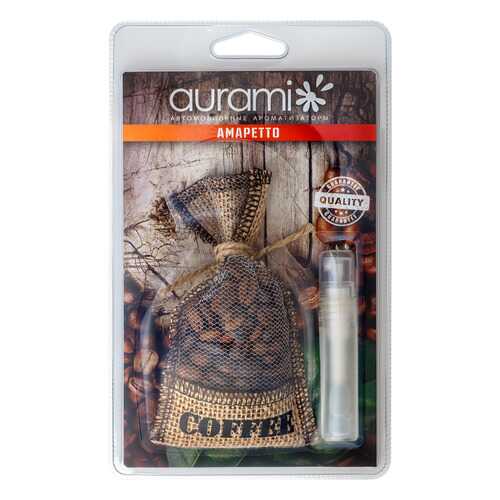 Ароматизатор AURAMI Coffee гранулированный мешочек кофейный амаретто COF-103