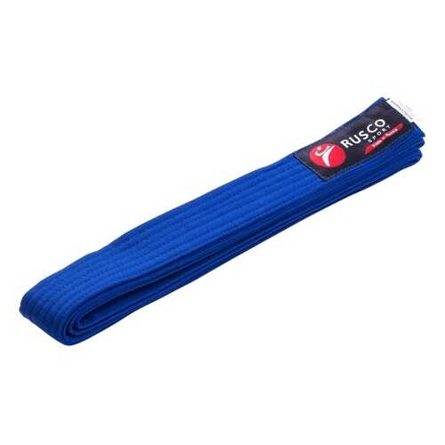 Пояс для единоборств Rusco Sport, 260 см, синий