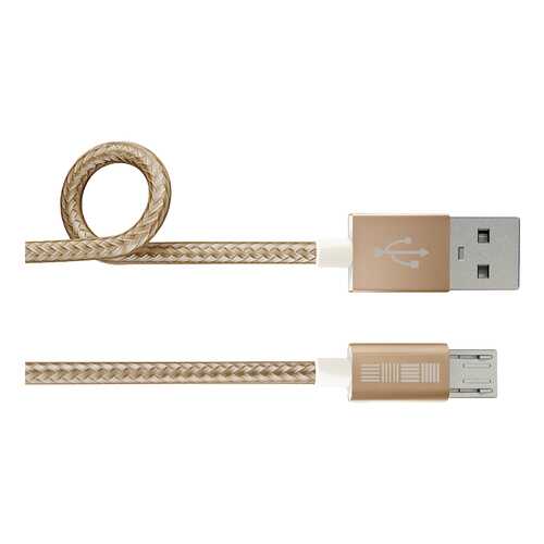 Кабель InterStep microUSB 1м Gold