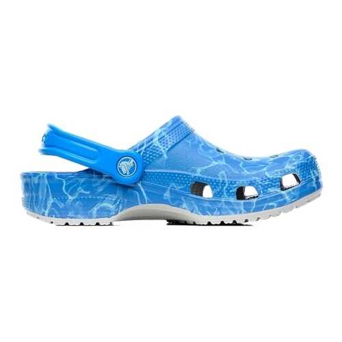 Сабо мужские Crocs Classic water graphic clog голубые 45.5 RU
