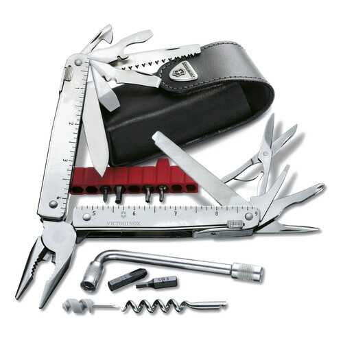 Мультитул Victorinox CS plus 3.0338.L 115 мм серебристый, 38 функций