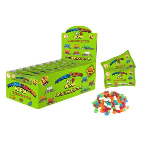 Настольная игра Мармеладские игры, в пакете, 2 серия, 50 гр. Zed Candy