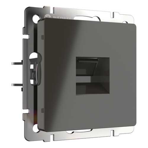 Розетка Ethernet RJ-45 Werkel WL07-RJ-45 серо-коричневый