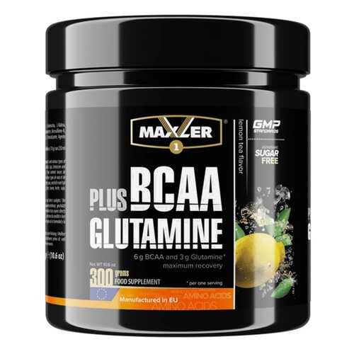 Maxler BCAA + Glutamine 300 г чай с лимоном