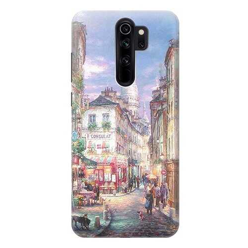 Чехол RE:PA для Xiaomi Redmi Note 8 Pro с принтом Пейзаж Монмартра