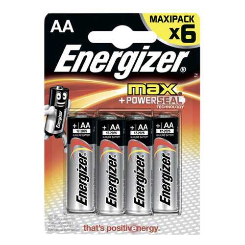 Батарейка Energizer AA-LR6 6 шт