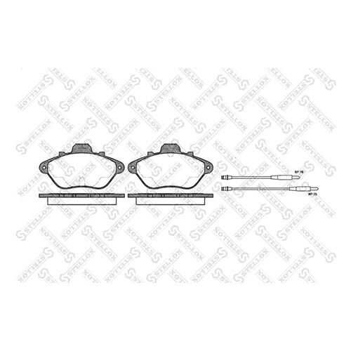 Комплект тормозных дисковых колодок Stellox 321 004B-SX