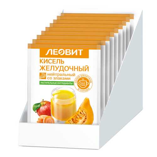 Кисель Желудочный нейтральный. Шоубокс 20 шт. по 20 г.