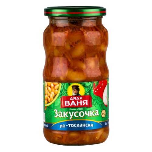 Закусочка По-тоскански Дядя Ваня с овощами 460 г