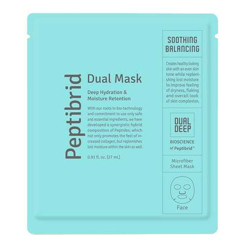 Маска для лица Vitabrid C12 Peptibrid Dual Mask Soothing Balancing 27 мл