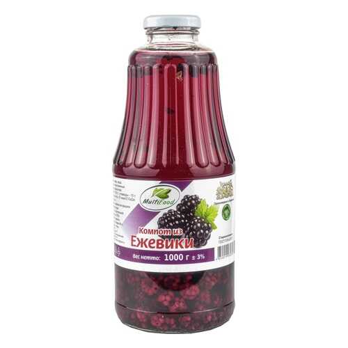 Компот Multi Food из ежевики 1 л