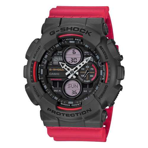 Японские наручные часы Casio G-SHOCK GA-140-4AER с хронографом
