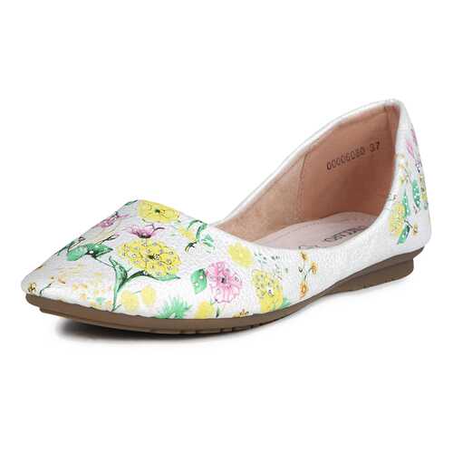 Балетки женские T.Taccardi ZS189-7K серебристые 38 RU