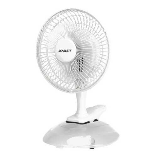 Вентилятор настольный Scarlett SC-DF111S01 white