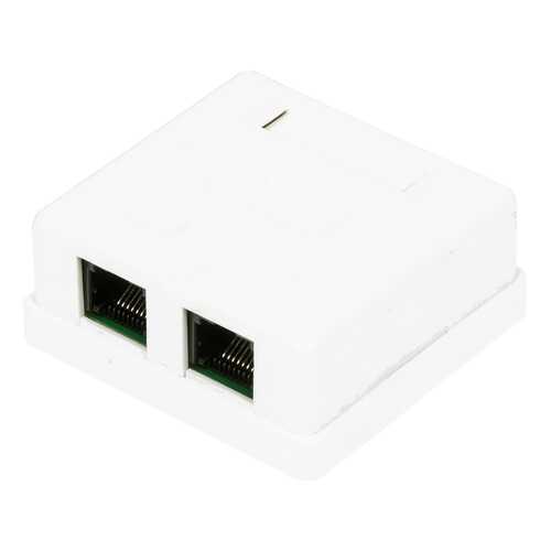 Компьютерная розетка Ningbo RJ45 два гнезда 8P8C 5 категория 100 мБ