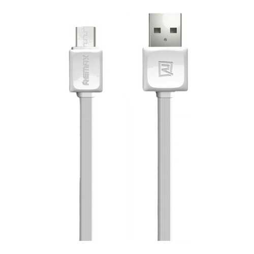 Кабель Remax fast microUSB 1м White