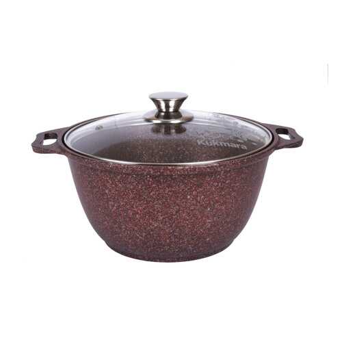 Кастрюля антипригарная литая 3,0л Granit ultra red