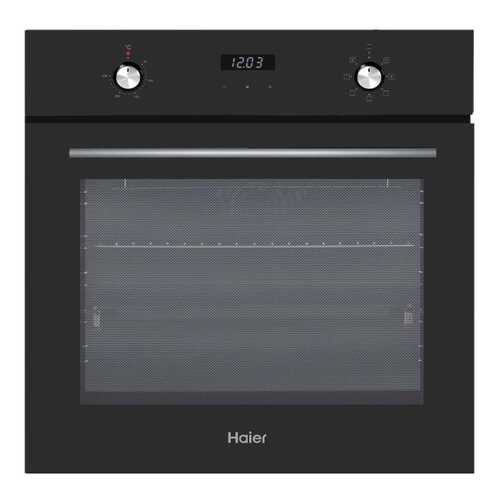 Встраиваемый электрический духовой шкаф Haier HOX-P06HGB Black