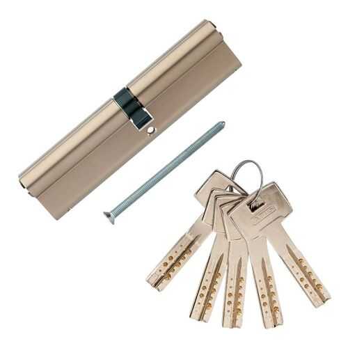 Европрофильный цилиндр ABUS M12R410 ключ/ключ 65-70 (135 мм) NI (5 key)