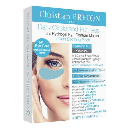 Патчи для глаз Christian Breton Reduce Dark Circles Puffiness 3 шт