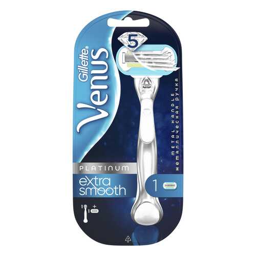 Женская бритва Gillette Venus Platinum + Сменная кассета 1 шт