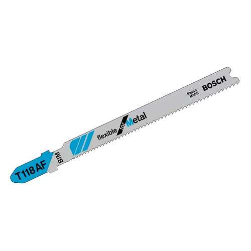 Набор пилок для лобзика Bosch T 118 AF, BIM 2608634774