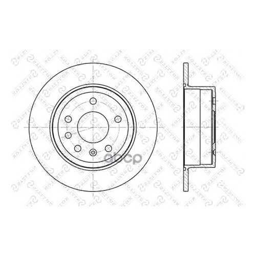 Диск тормозной STELLOX 6020-3610-SX