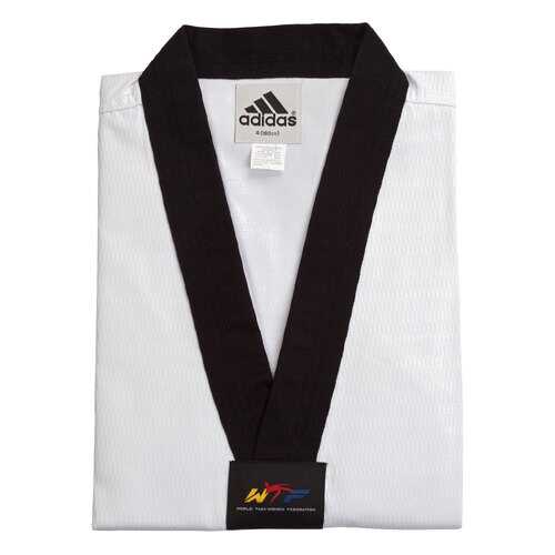 Добок для тхэквондо Adidas WTF Adi-Champ 3 белый с черным воротником 200 см