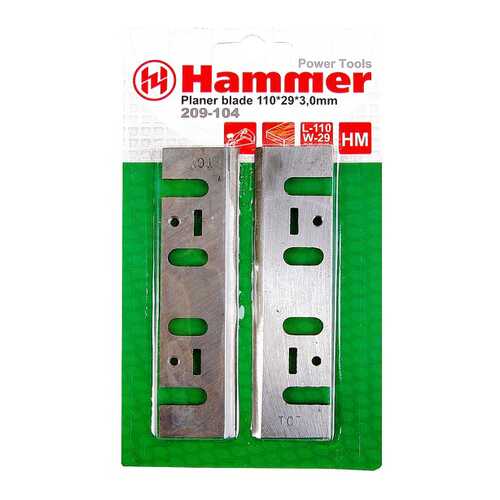 Нож для электрорубанка Hammer Flex 209-104 PB (35139)