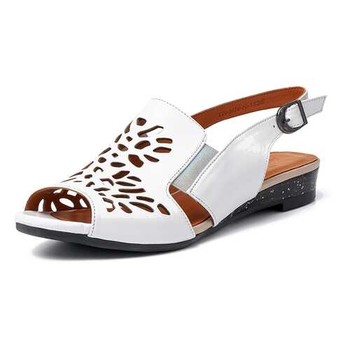 Босоножки женские Pierre Cardin TR-MN-K-1135 белые 40 RU