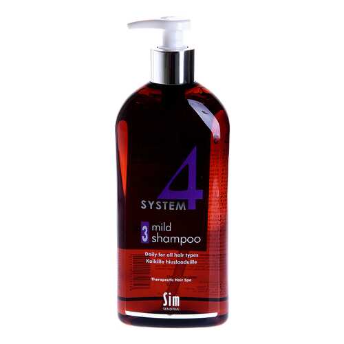 Шампунь Sim Sensitive System 4 № 3 Mild Shampoo 500 мл