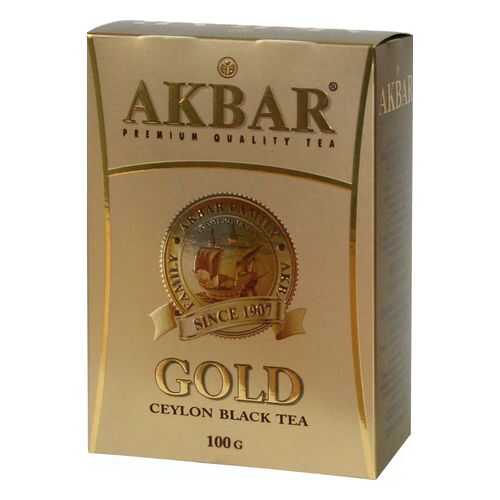 Чай черный Akbar gold 100 г