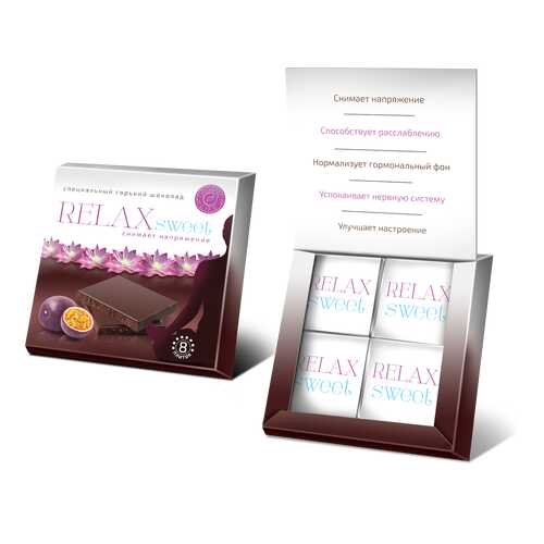 Шоколад горький iMix RELAXsweet 40 г