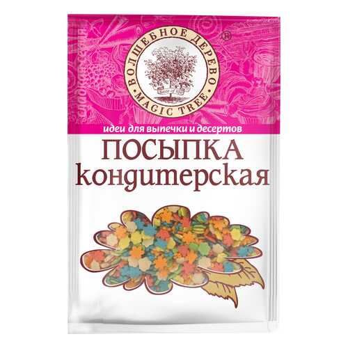 Посыпка кондитерская Волшебное дерево маргаритки 40 г
