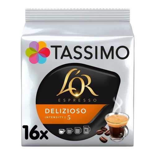 Кофе Tassimo L'or Espresso Delizioso в капсулах 16 шт