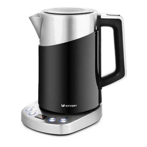Чайник электрический Kitfort КТ-660-2 Silver/Black