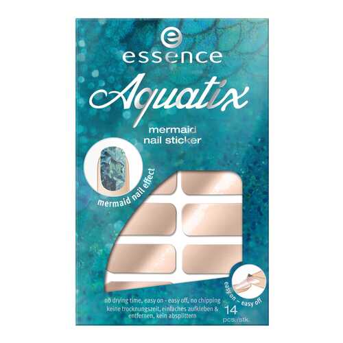 Наклейки для ногтей essence Aquatix Mermaid Nail Sticker