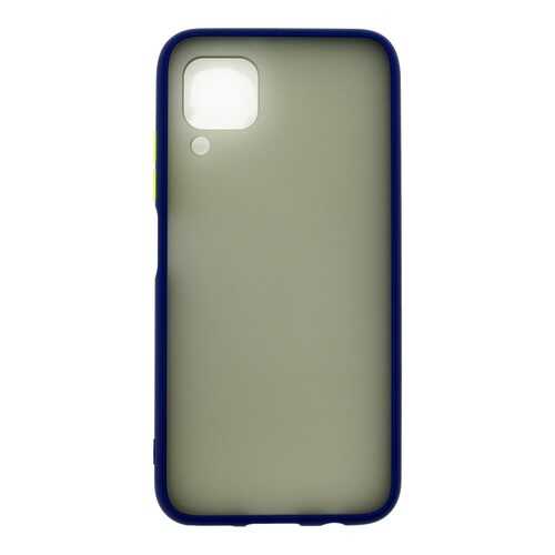 Чехол Чехол Zibelino Plastic Matte для Huawei P40 Lite/Nova 6 SE Blue