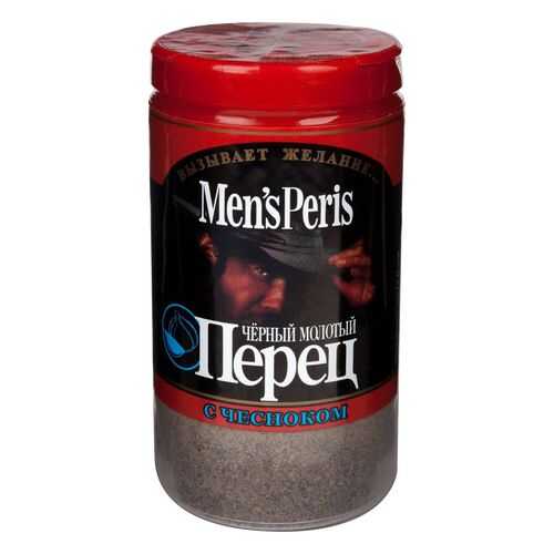 Перец черный молотый mens peris с чесноком 35 г