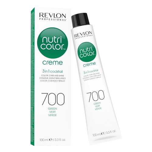 Краска для волос Revlon Professional Nutri Color Creme 700 Зеленый 100 мл