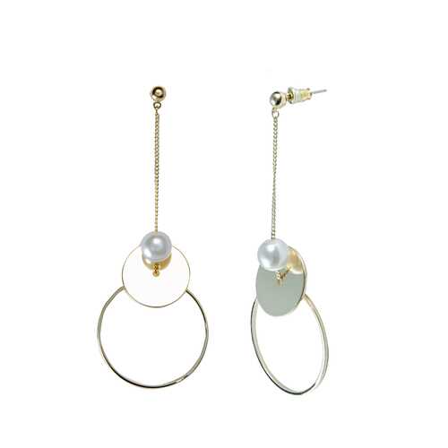 Серьги Corona style B005E1109990K007-GOLD