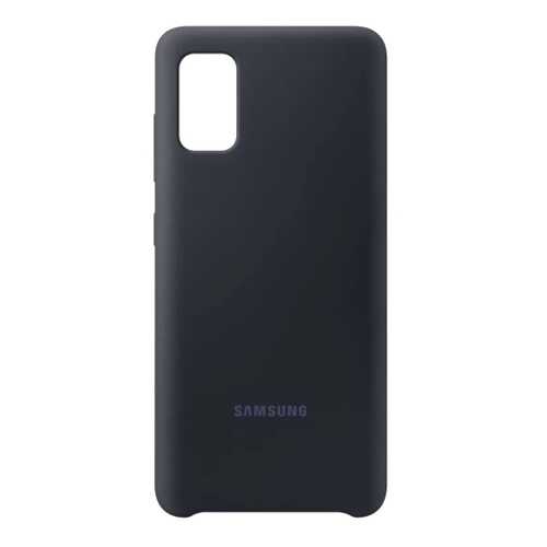 Чехол Samsung Silicone Cover для Galaxy A41 Black