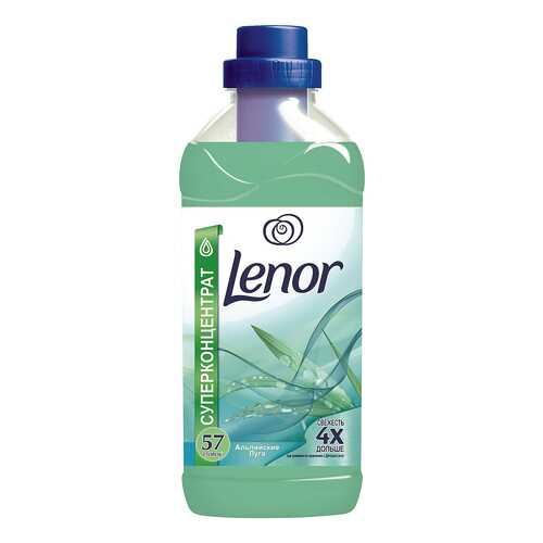 Ополаскиватель для белья Lenor концентрированный альпийские луга 2000 мл